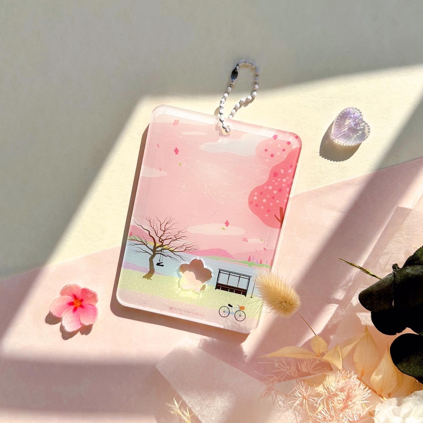 Spring Day Acrylic Photocard Holder