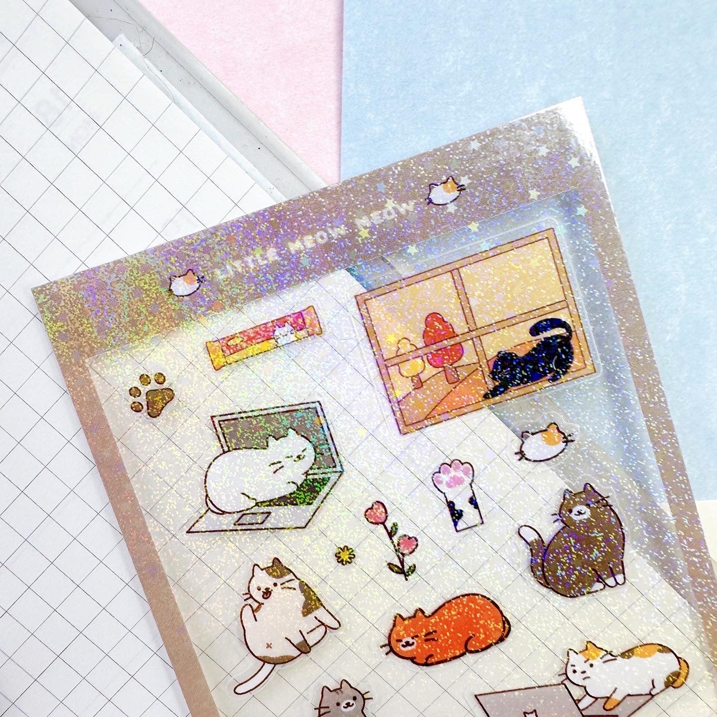 Little Meow Meow Sticker Sheet
