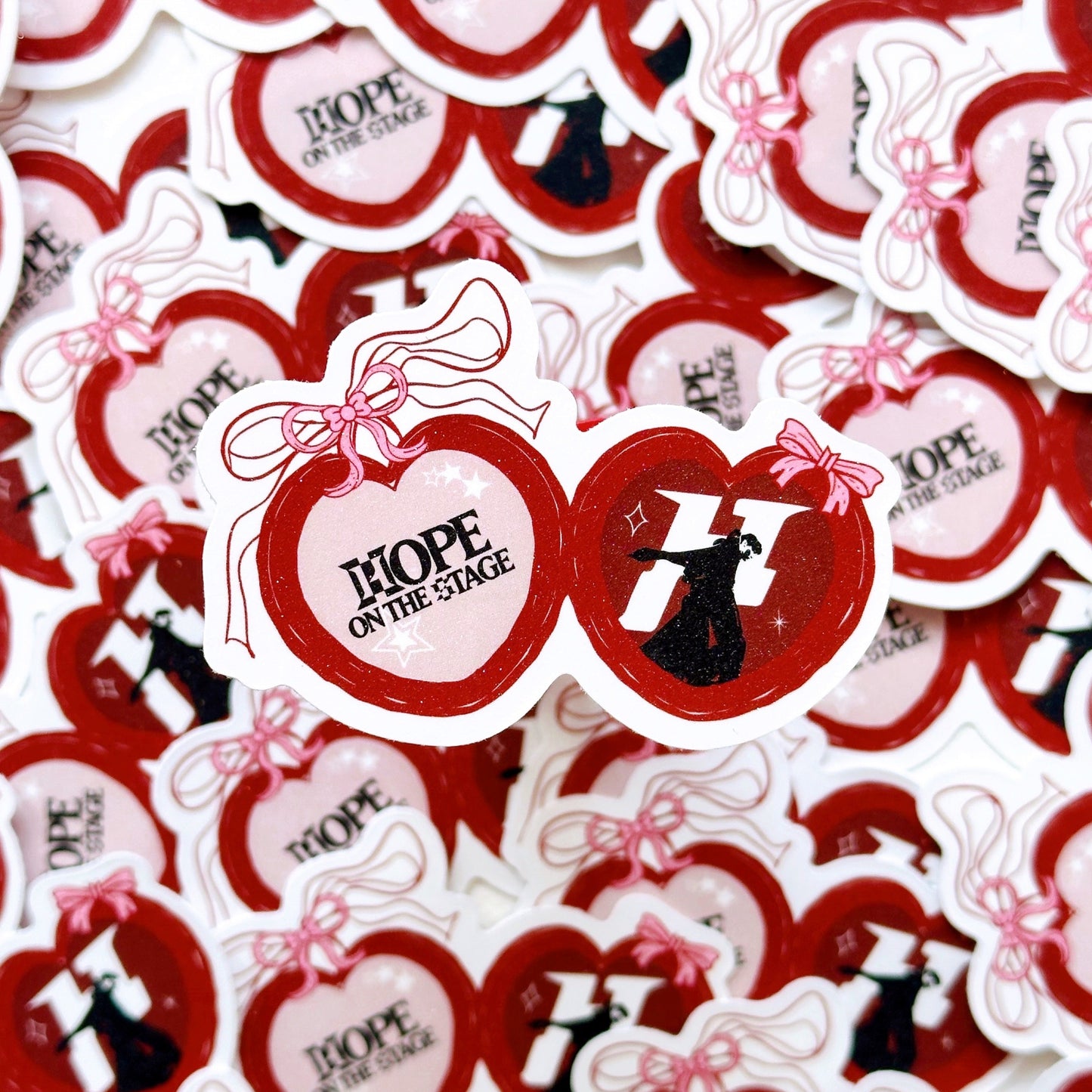 J-Hope Hope On The Stage Locket Glitter Sticker