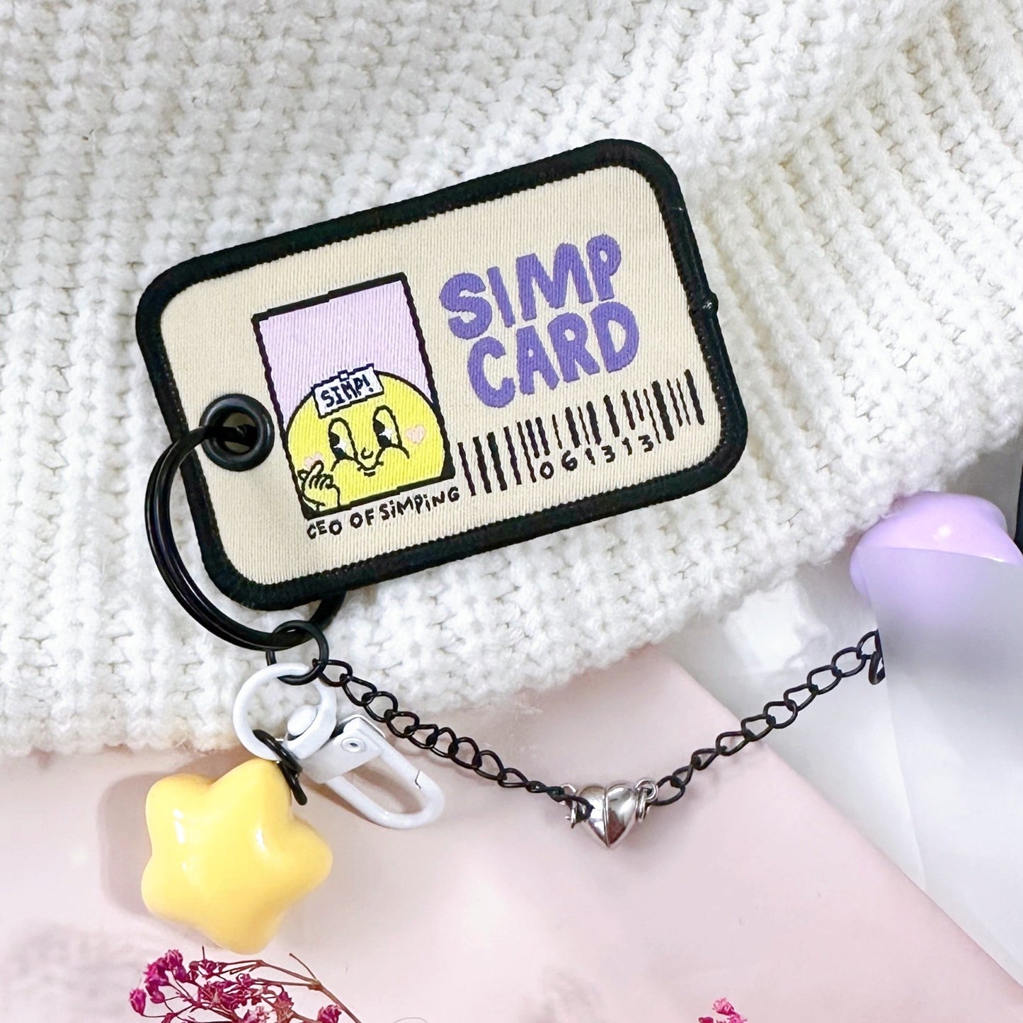 Simp Card Keyring
