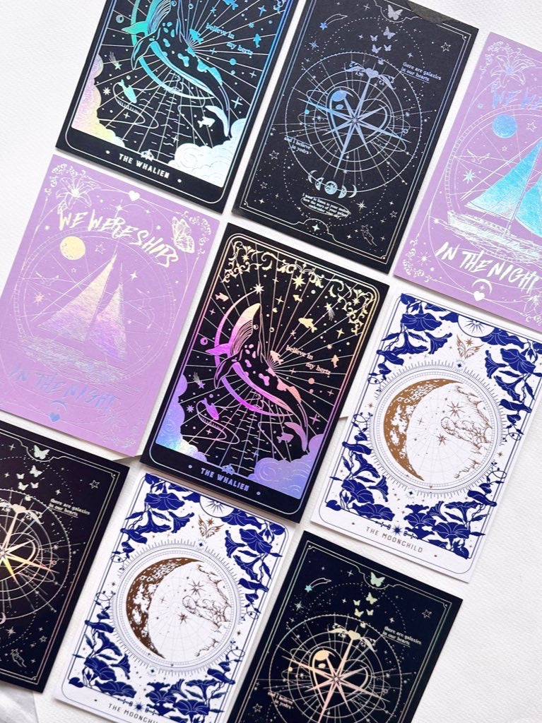 Whalien Holo UV Foil Print