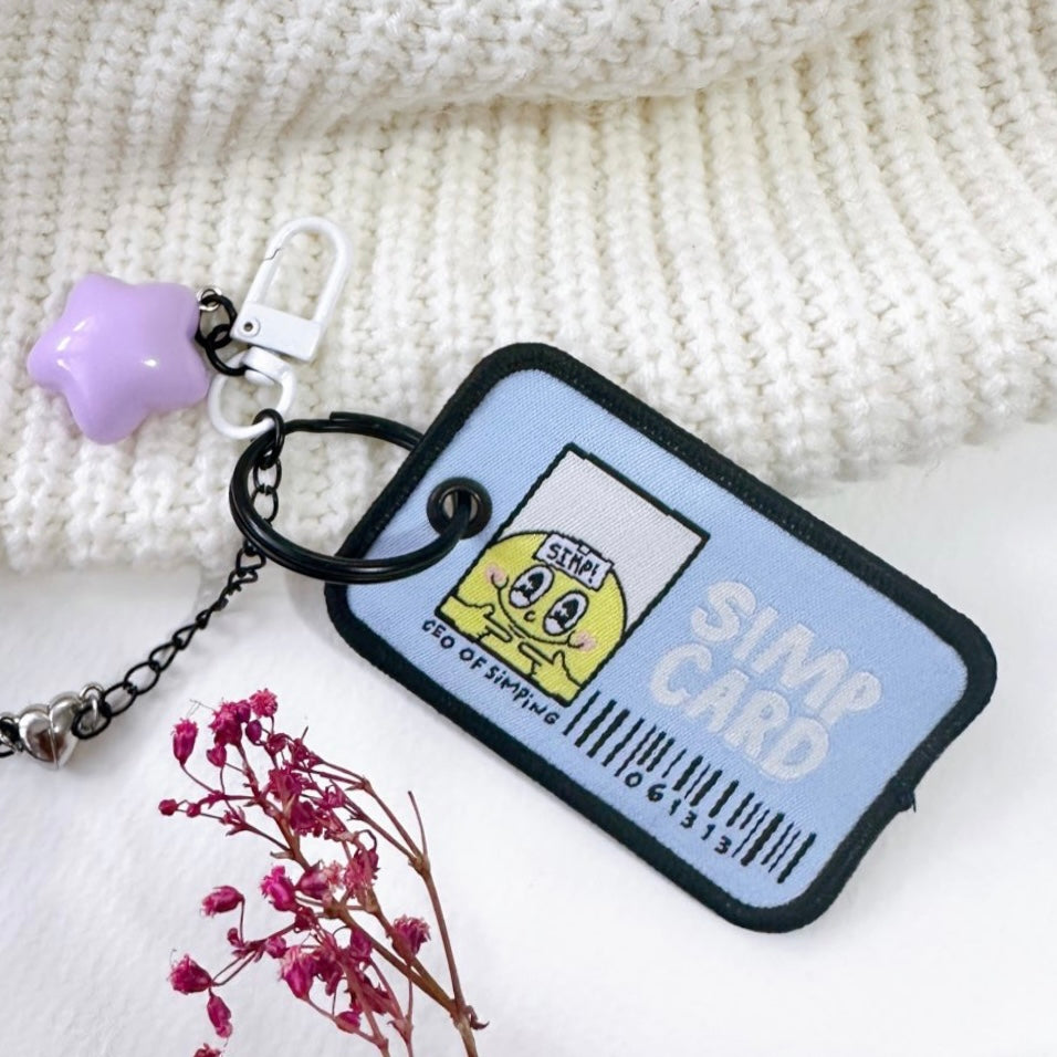 Simp Card Keyring