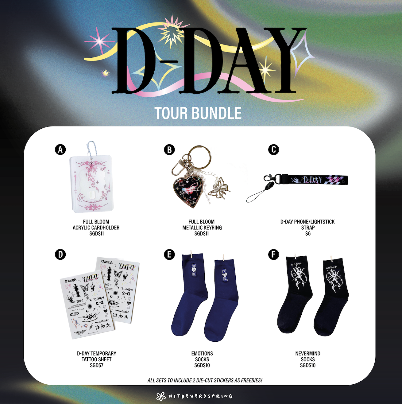 Full Bloom Acrylic Photocard Holder