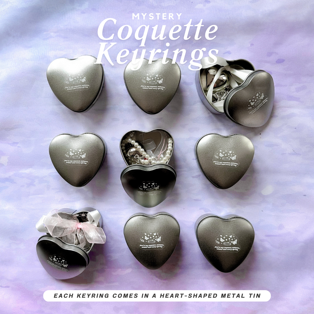 Mystery Coquette Keyrings (Heart-Shaped Box) [NEW!]