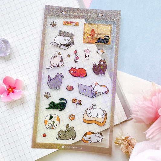 Little Meow Meow Sticker Sheet