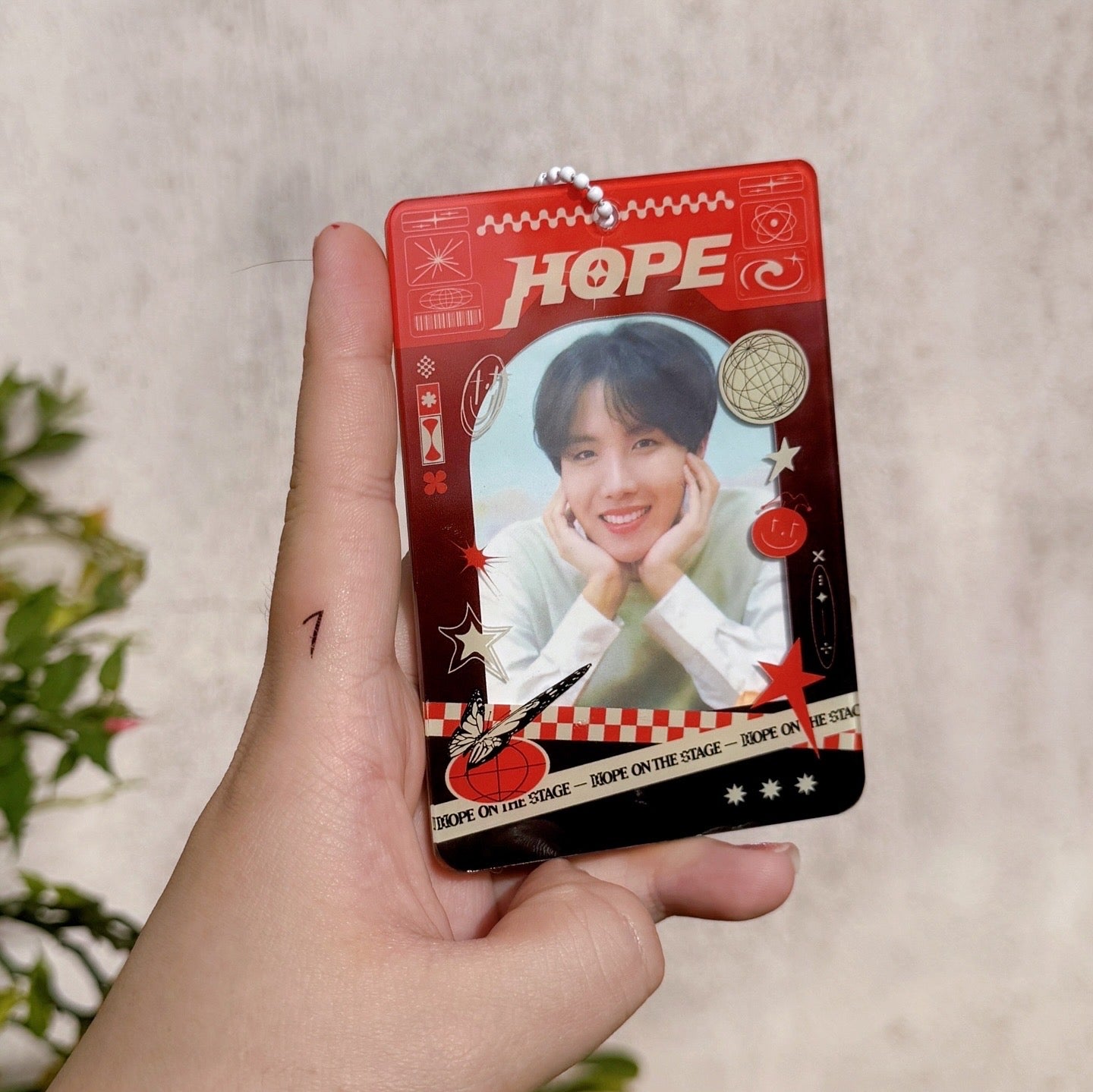 [NEW!] J-Hope Hope On The Stage Temporary Tattoo Sheet
