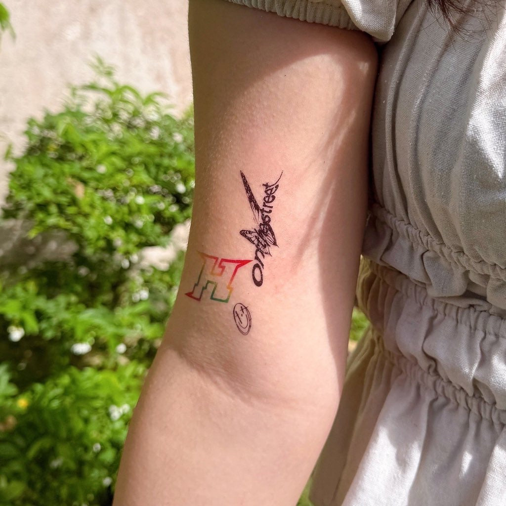 [NEW!] J-Hope Hope On The Stage Temporary Tattoo Sheet
