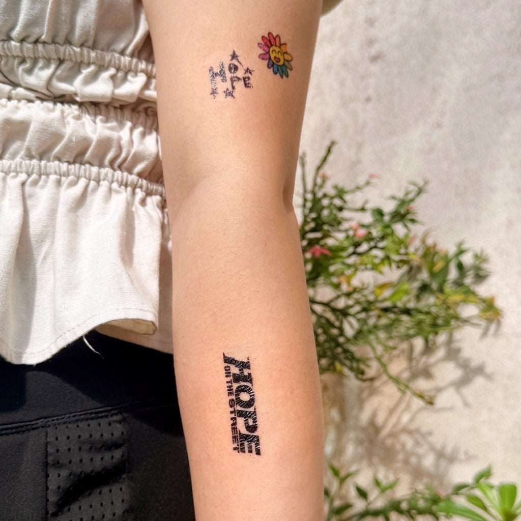 [NEW!] J-Hope Hope On The Stage Temporary Tattoo Sheet