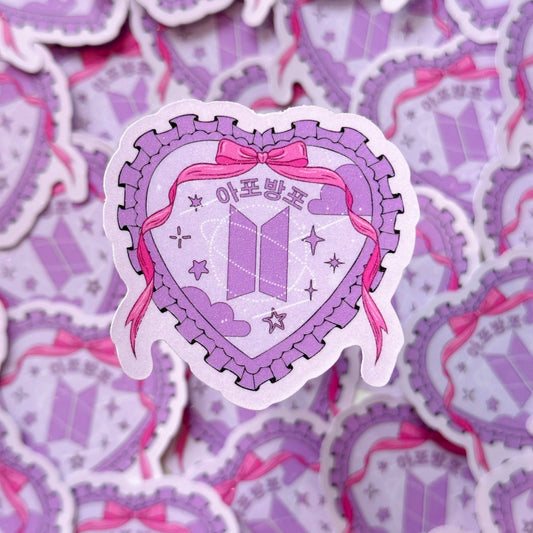 APOBANGPO Glitter Sticker