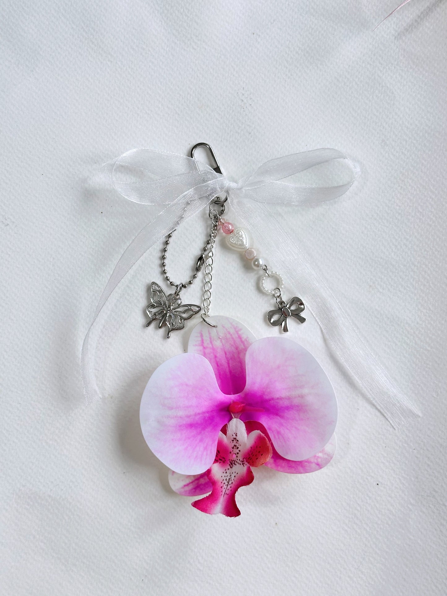 [NEW & EXCLUSIVE!] Orchid Bloom Handmade Bag Charms