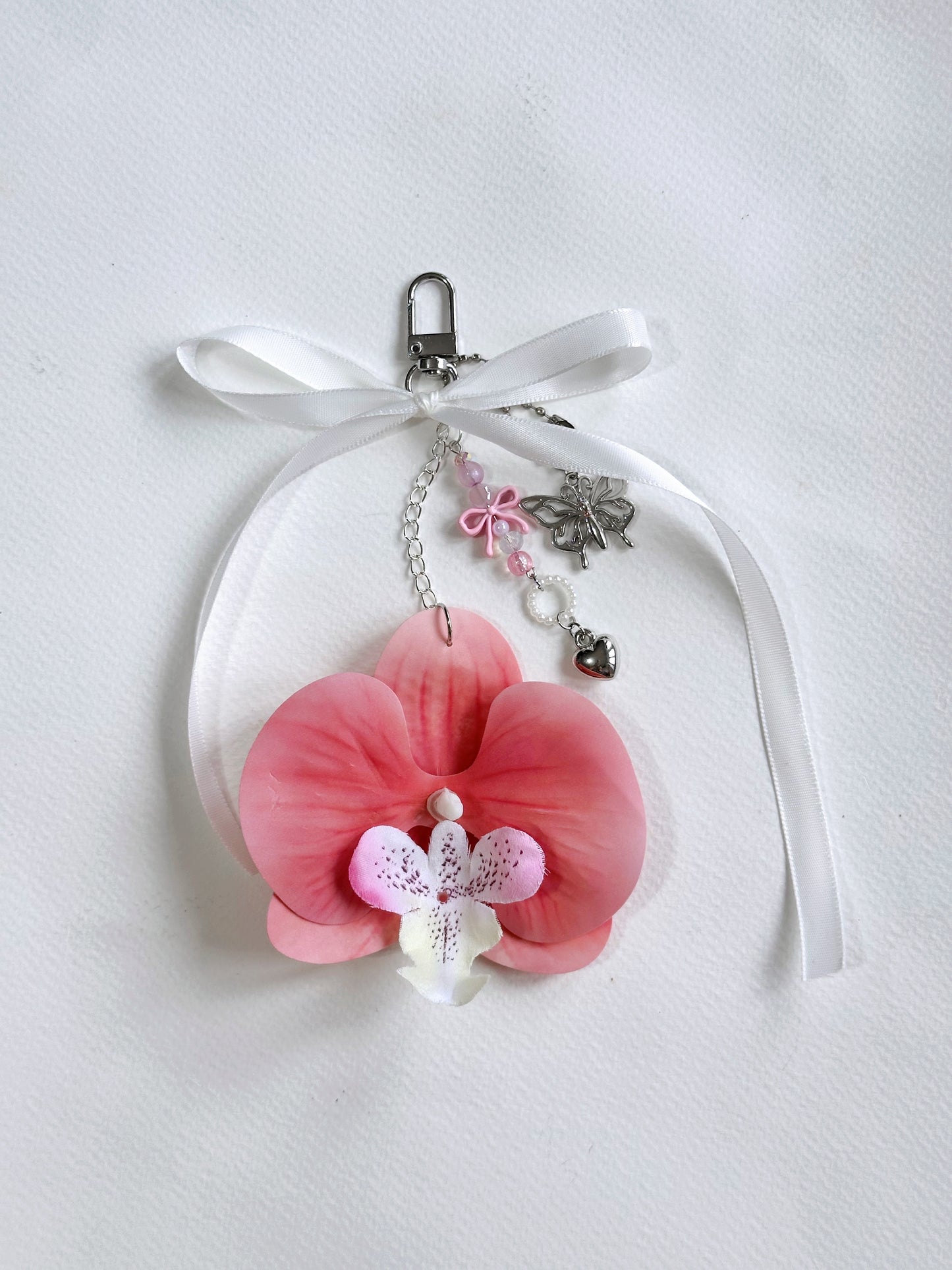 [NEW & EXCLUSIVE!] Orchid Bloom Handmade Bag Charms