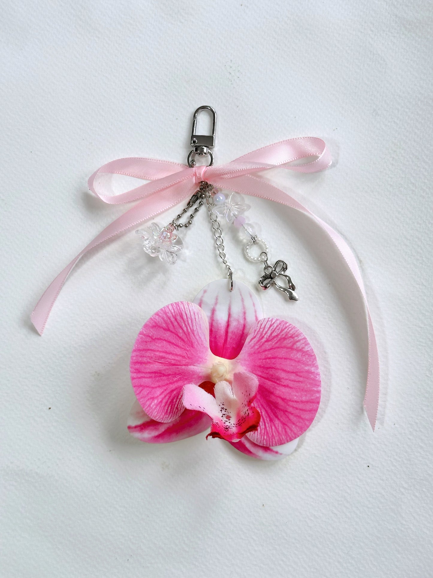 [NEW & EXCLUSIVE!] Orchid Bloom Handmade Bag Charms