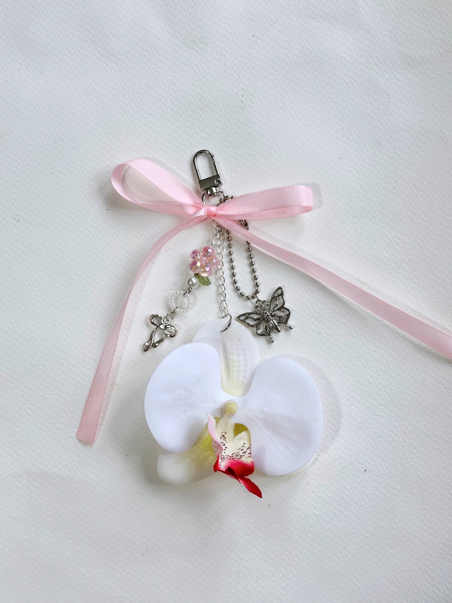 [NEW & EXCLUSIVE!] Orchid Bloom Handmade Bag Charms