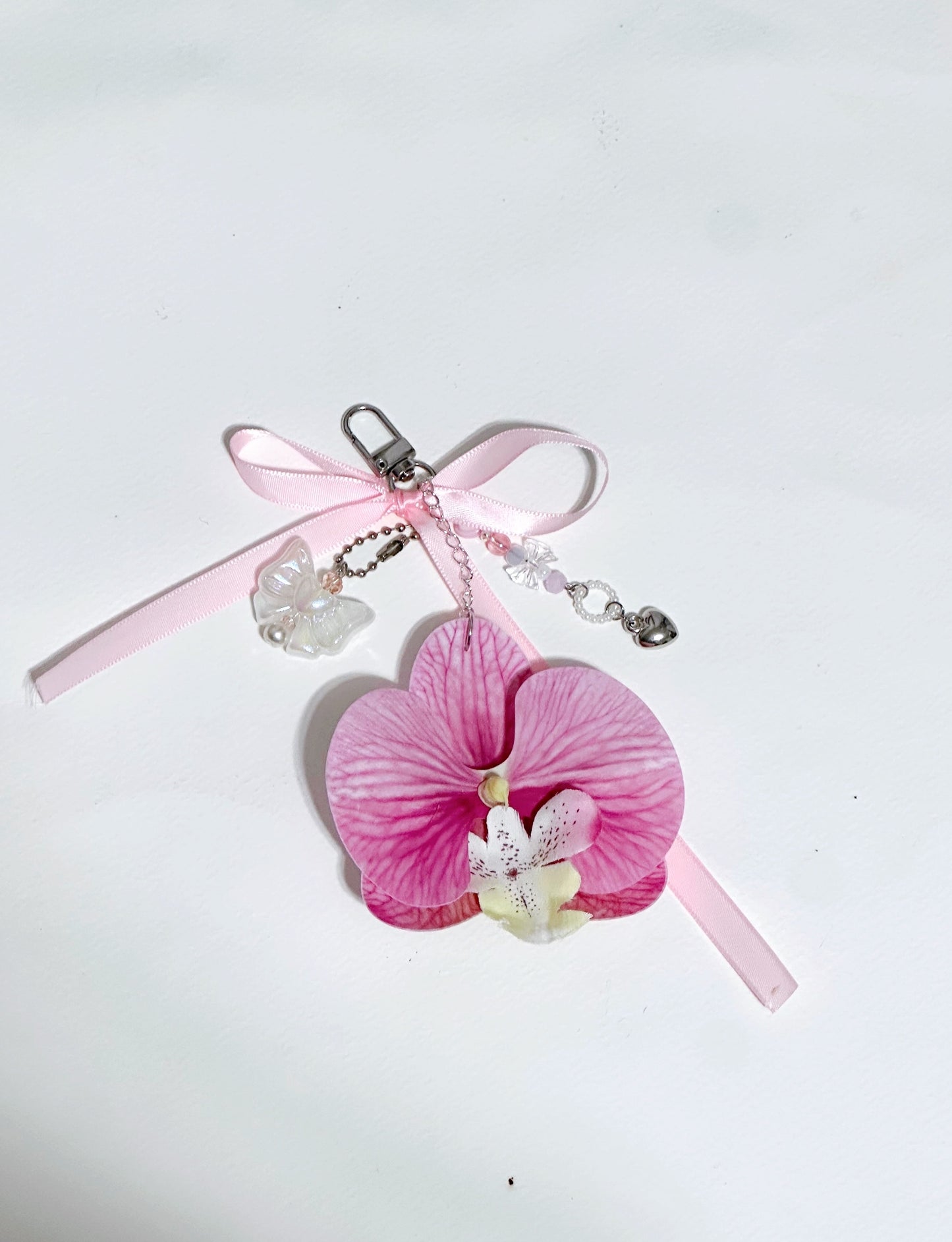 [NEW & EXCLUSIVE!] Orchid Bloom Handmade Bag Charms