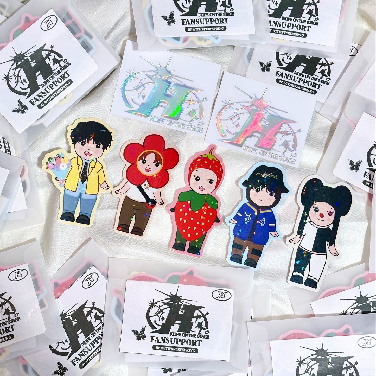 [NEW] Hobi Sonny Angels Holo Stardust Stickers