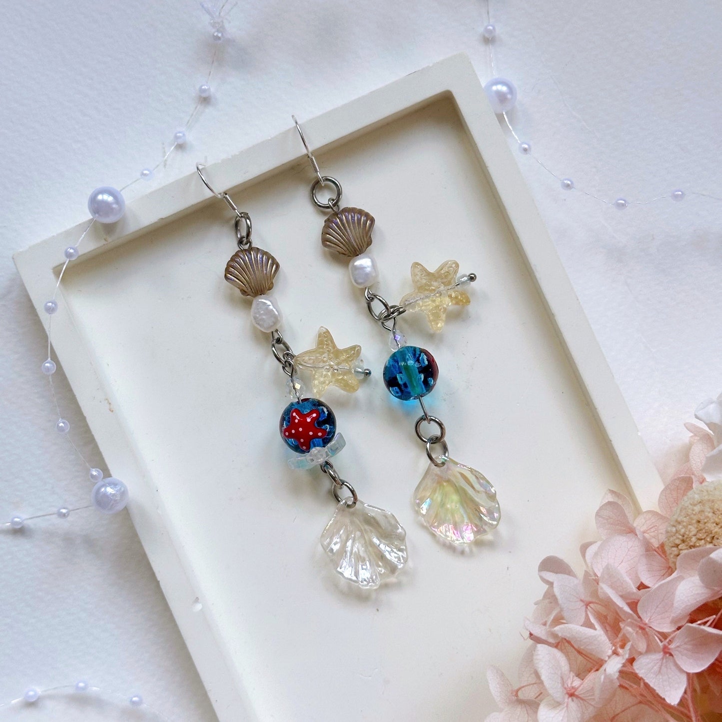 [NEW] Handmade Seashell Earrings