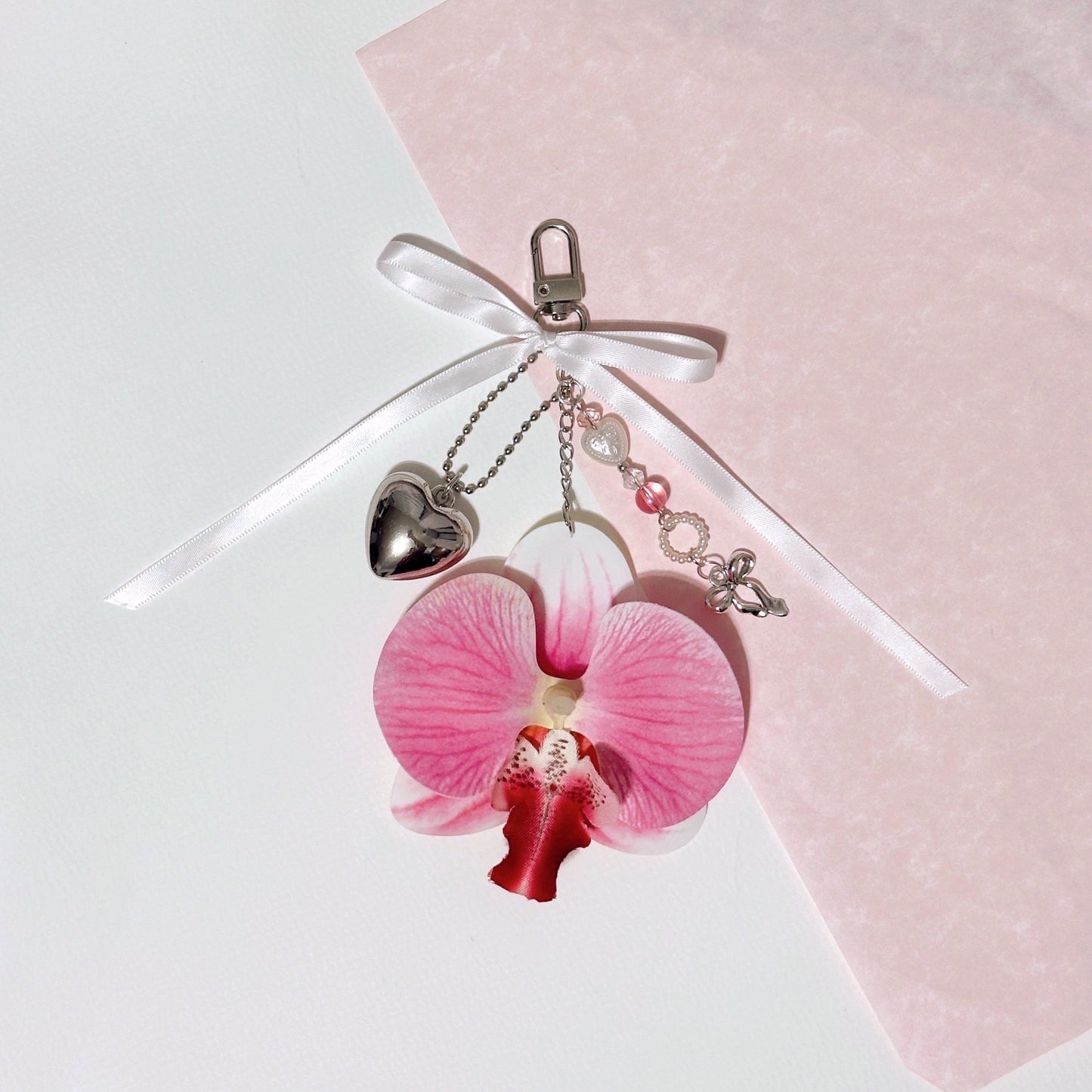 [NEW & EXCLUSIVE!] Orchid Bloom Handmade Bag Charms