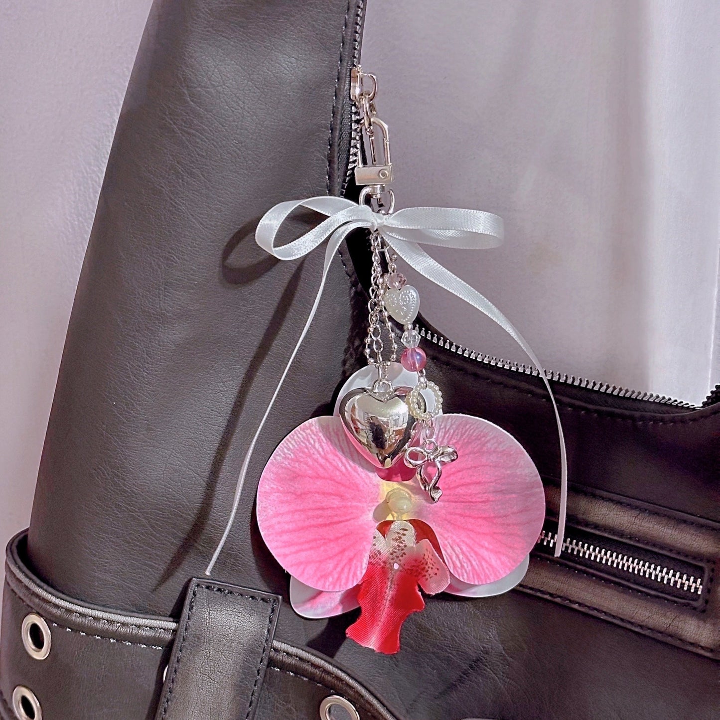 [NEW & EXCLUSIVE!] Orchid Bloom Handmade Bag Charms