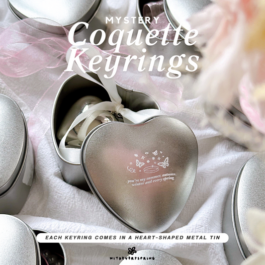 Mystery Coquette Keyrings (Heart-Shaped Box) [NEW!]