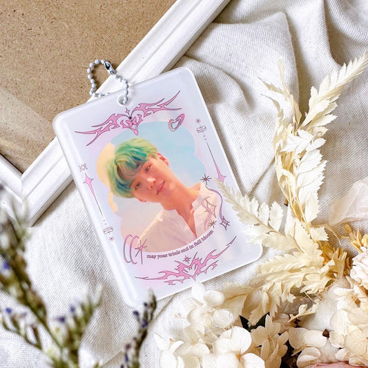 Full Bloom Acrylic Photocard Holder