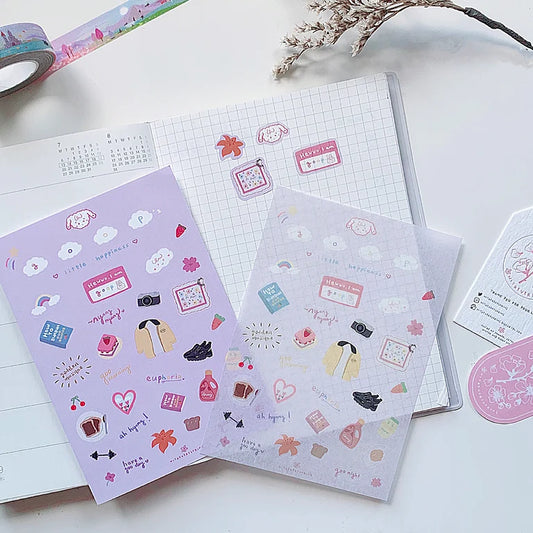 Goop A6 Washi Sticker Sheet