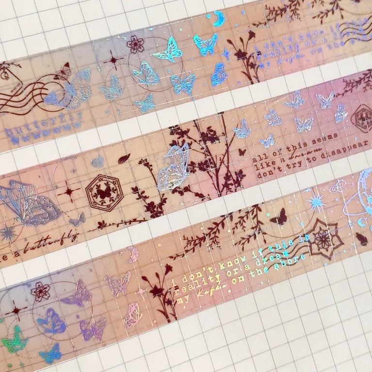 Butterfly Holo Washi Tape